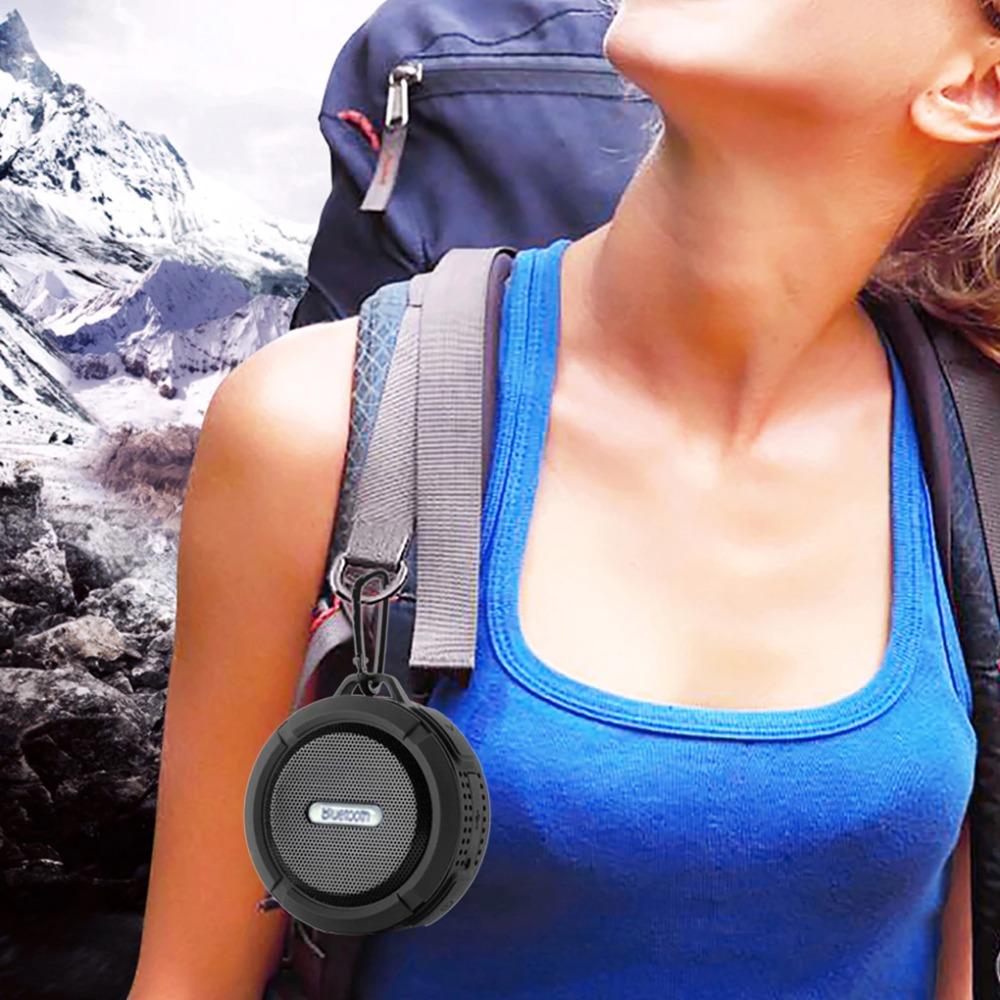 Мобильный телефон Спорт Портативный Звуковой Ящик Водонепроницаемый Bluetooth Автомобильный Сабвуфер Маленькие Динамики