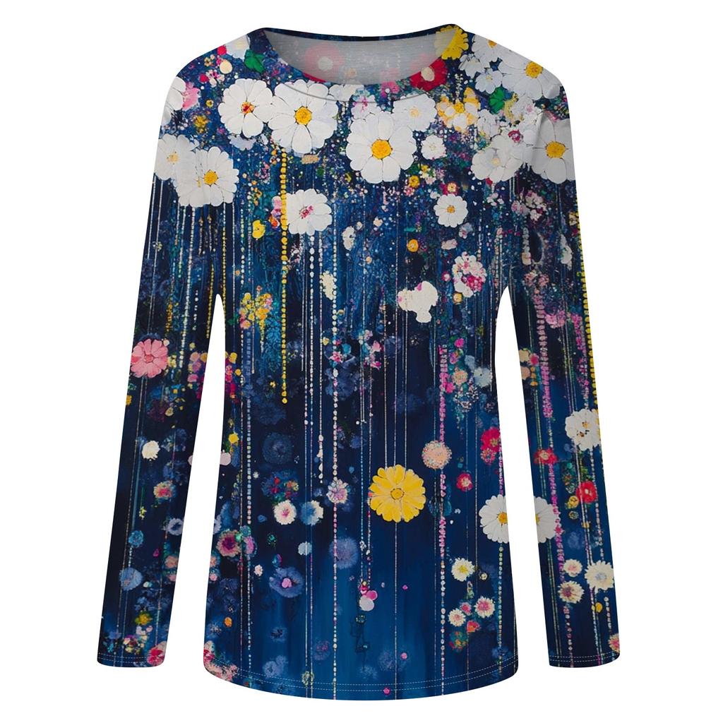 Женские рубашки с длинным рукавом и круглым вырезом, базовая футболка, повседневный топ, модные осенние наряды, приталенные футболки