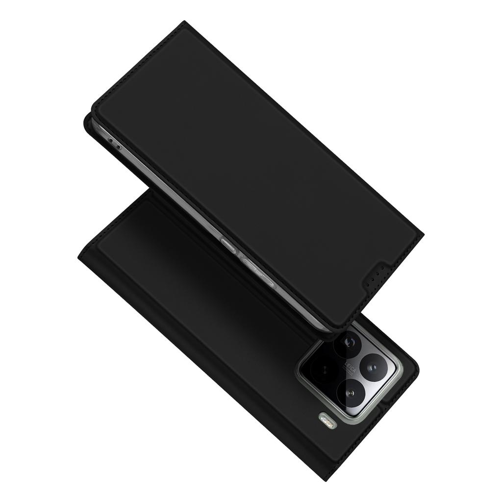 Для Xiaomi 15 Pro Чехол DUX DUCIS Skin Pro Series Кожаный чехол-подставка Держатель для карт