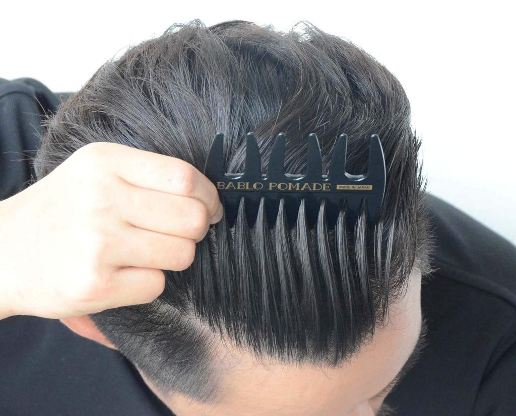 BABLO POMADE Сетка-расческа для волос Парикмахер (Серый) Мужчины, Стайлинг,