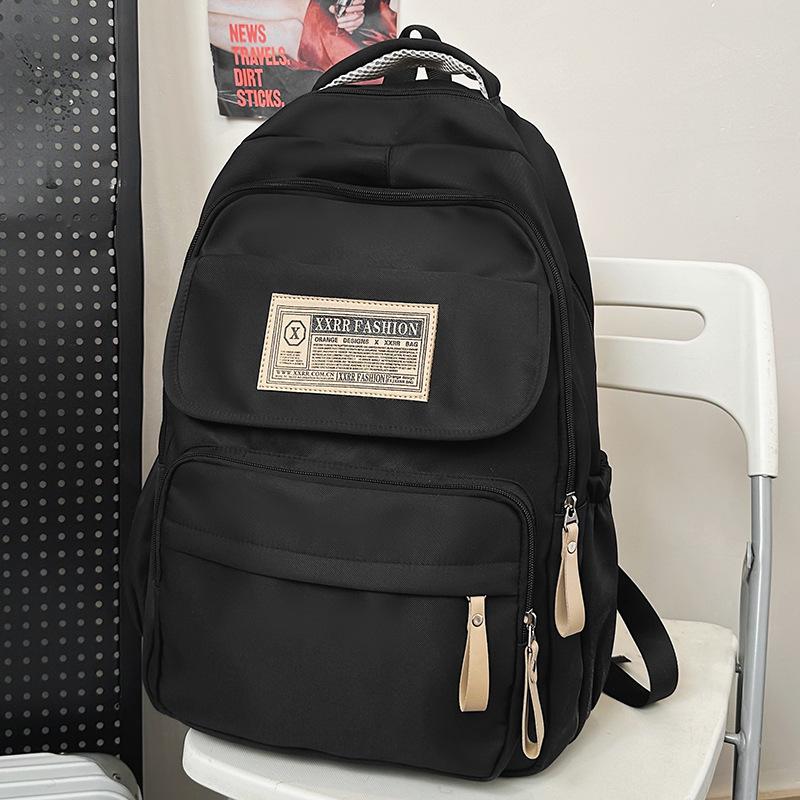 Школьные рюкзаки Студенты колледжа Девушки Старшеклассники Рюкзак большой вместимости Бордовый Рюкзаки для учеников средней школы