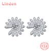 Линдон стерлингового серебра 925 пробы муассанит циркон серьги серьги-капли для женщин подарки на свадьбу