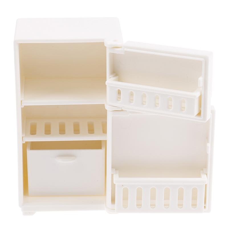 Кукольный домик миниатюрная скамейка холодильник игрушки кухня домашняя мебель украшение