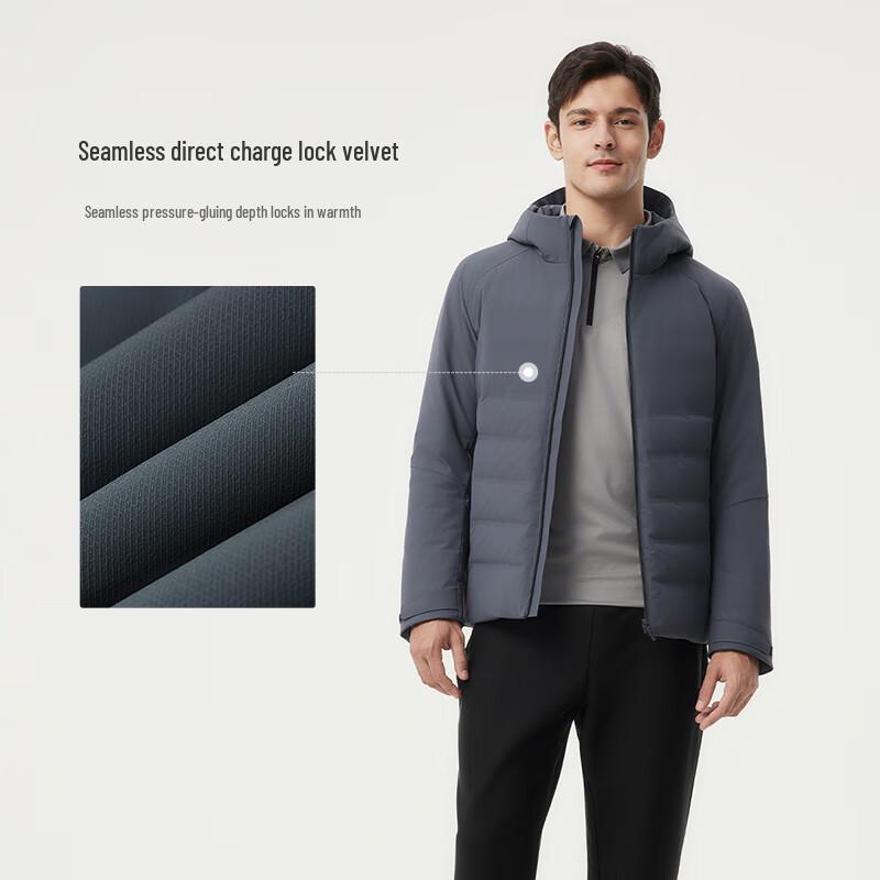 Tamboer Men's Hooded Down Jacket 320279A