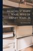 Книга Memoir of Mary L. Ware, Wife of Henry Ware, Jr