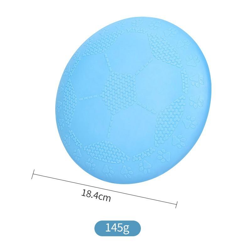 Dog Flying DiscToy-Floating Chew Resistant for Interactive Play and Training Pet Supplies