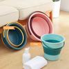 Portable Foldable Bucket Basin 5/10/17L Silicone Bucket Camping Laundry Basket Car Wash Fishing Bathroom Tool Household Supplies