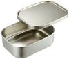 Kobo Aizawa Square Food Silver Box, Medium, 70266,