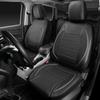Housses de siège de voiture en cuir universelles, ensemble complet ou paire avant, style simple, respirantes, pour la plupart des véhicules