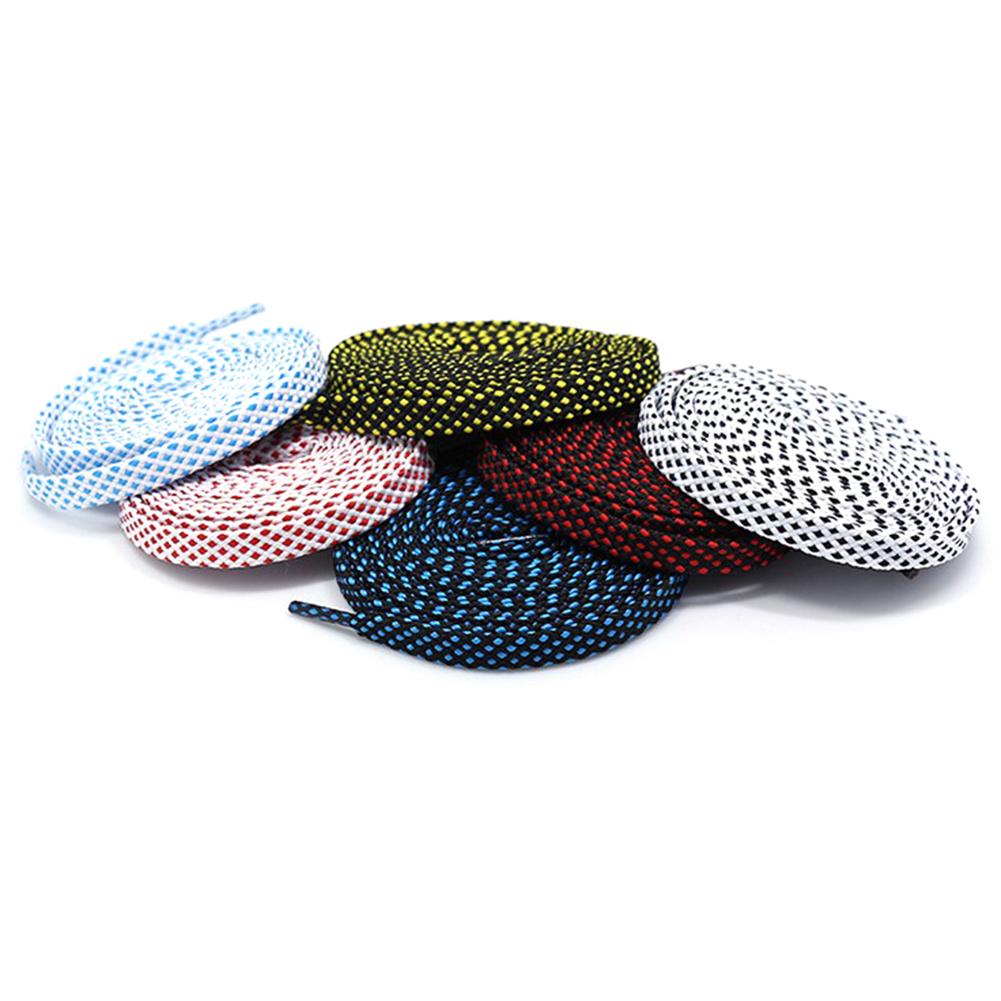 1 пара плоских шнурков, двухцветные повседневные кроссовки, кружевная обувь унисекс, веревочные аксессуары, модные аксессуары