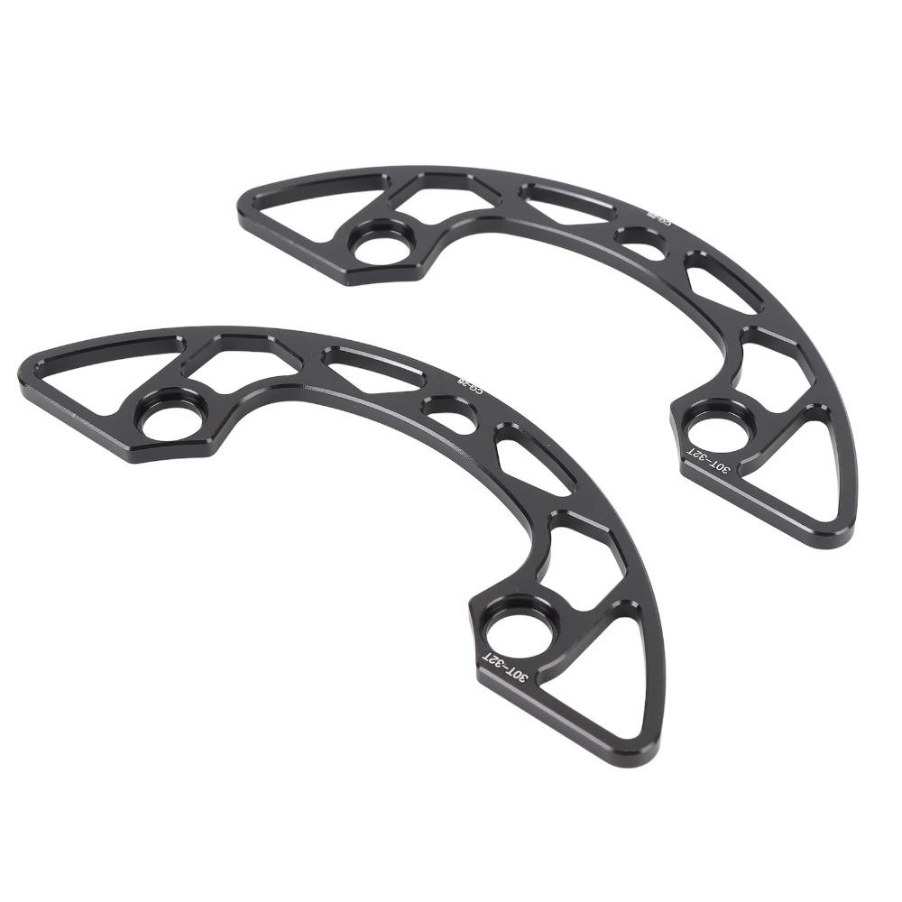 30T To 32T Chainring Guard Aluminum Alloy Chainring Protective Guard Bicycle Crankset Protection