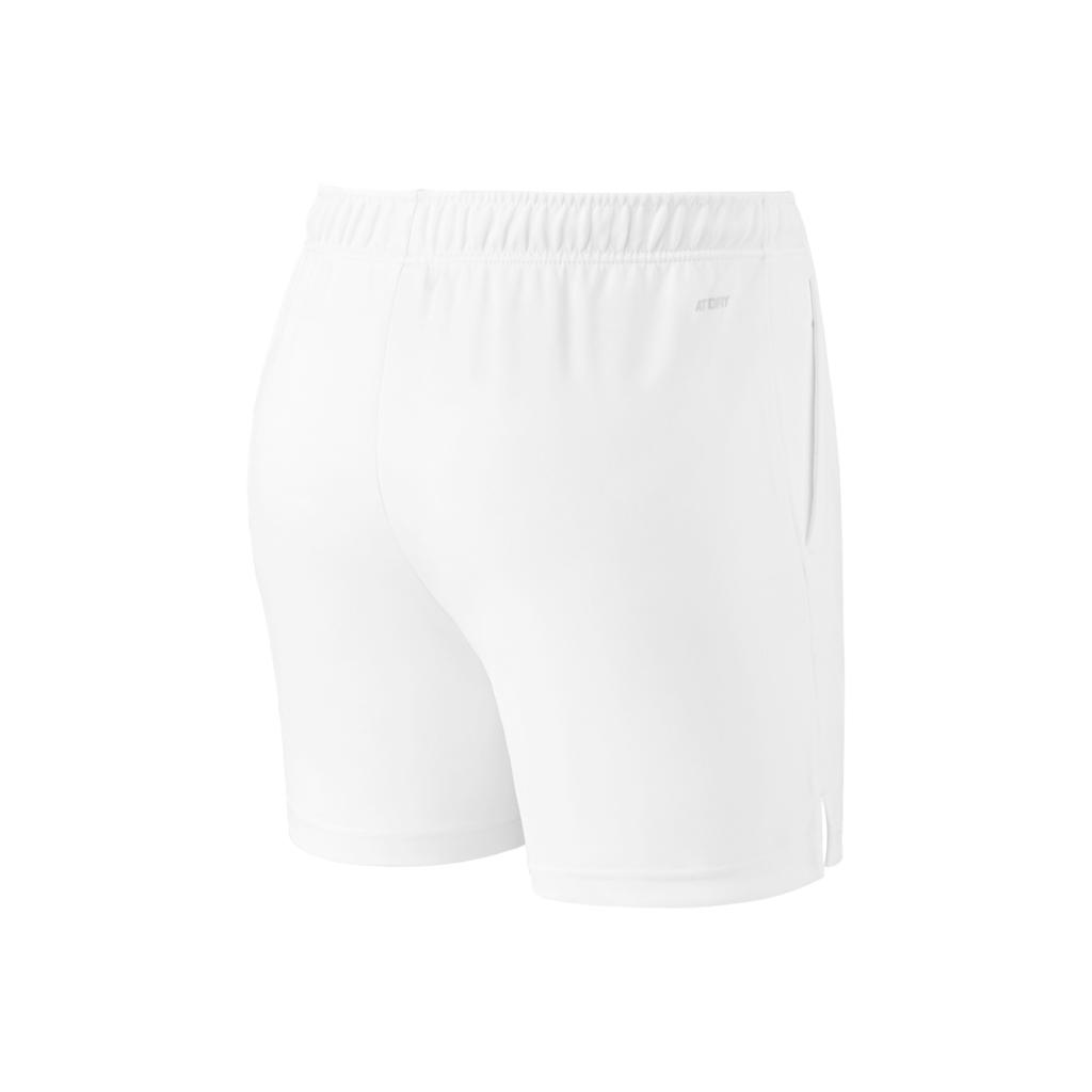 Шорты для бадминтона Li Ning, однотонные, со средней талией, прямые, спортивные, мужские, белые AAPR379-7