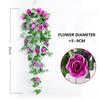 Silk Fake Flower Artifical Flowers Rose Vine Hanging Living Room Balcony Home Decoration Fake Flower Plant Rose Wall Hanging