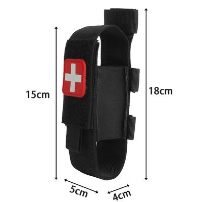 Снаряжение для выживания на открытом воздухе Тактический держатель жгута MOLLE Сумка для походов Кемпинг Аптечка первой помощи Спасательное медицинское оборудование