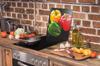 GLASS CUTTING BOARD 45x52 Pepper