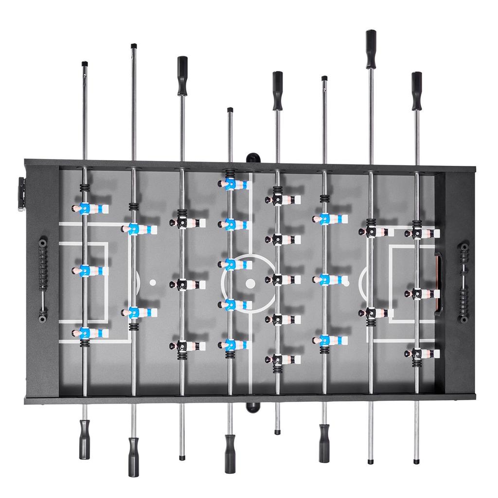 VEVOR Foosball Table, 137 cm Standard Size Table, Indoor Full Size Foosball Tables for Home, Family, and Game Room, Durable Soccer Set