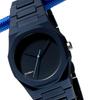 Авторизованный дистрибьютор [D1 MILANO] D1 Milano Мужские и женские часы PCBU09 Поликарбонат Синий 37 мм