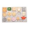 3D Fondant Mould Silicone Chocolate Moulds Cake Decorating Tool Baking Gadgets Gem Buttons Shaped Gifts for Kitchen Baking Lover