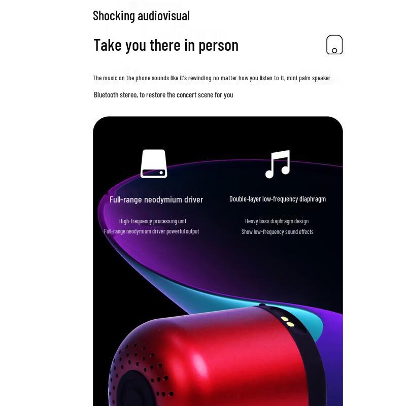 Only&Home AI Smart Mini Bluetooth Speaker