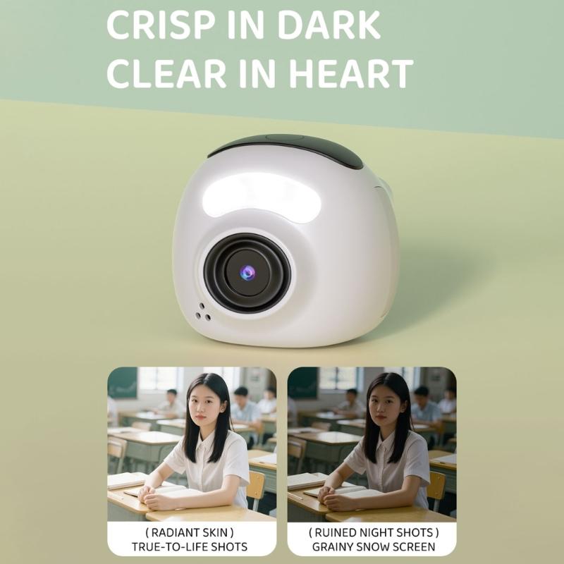 Compact 38g Digital Camera 1080P Video Recording In Creative Filters for Students Teens