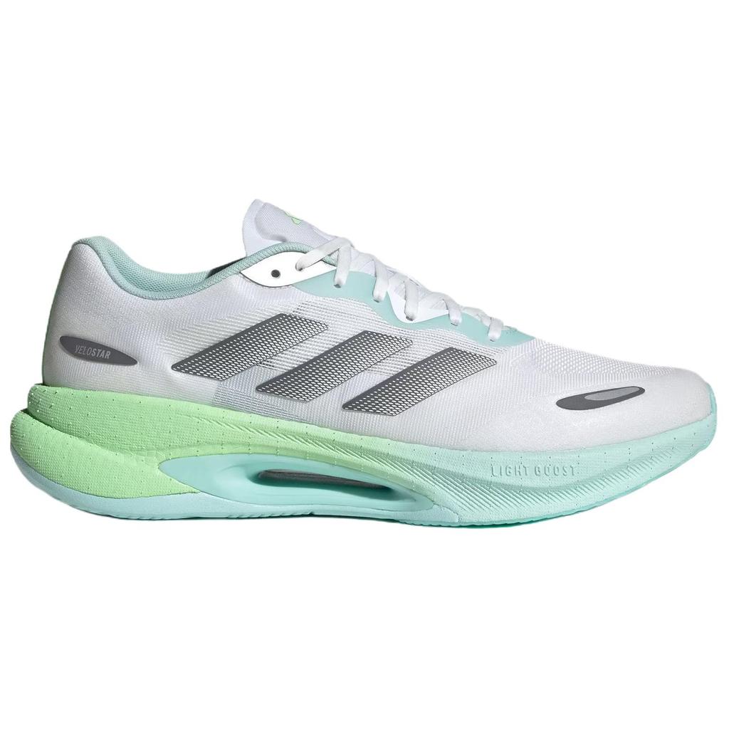 Adidas VELOSTAR Abrasion Resistant Low Top Running Shoes Unisex White Green Sneakers KI6015