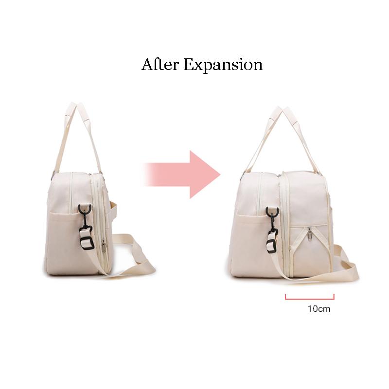 Расширяемая дорожная сумка большой вместимости для раздельного использования в сухом и мокром виде, сумка для спортивного зала для плавания, женская легкая дорожная сумка