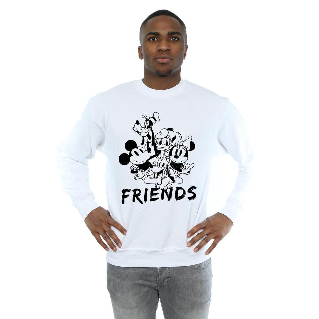 Disney Mens Mickey Mouse And Friends Sweatshirt