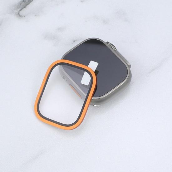 Защитная пленка для экрана часов, устойчивая к царапинам, закаленное стекло с высокой прозрачностью и защитой от падений, 49 мм для iWatch Ultra