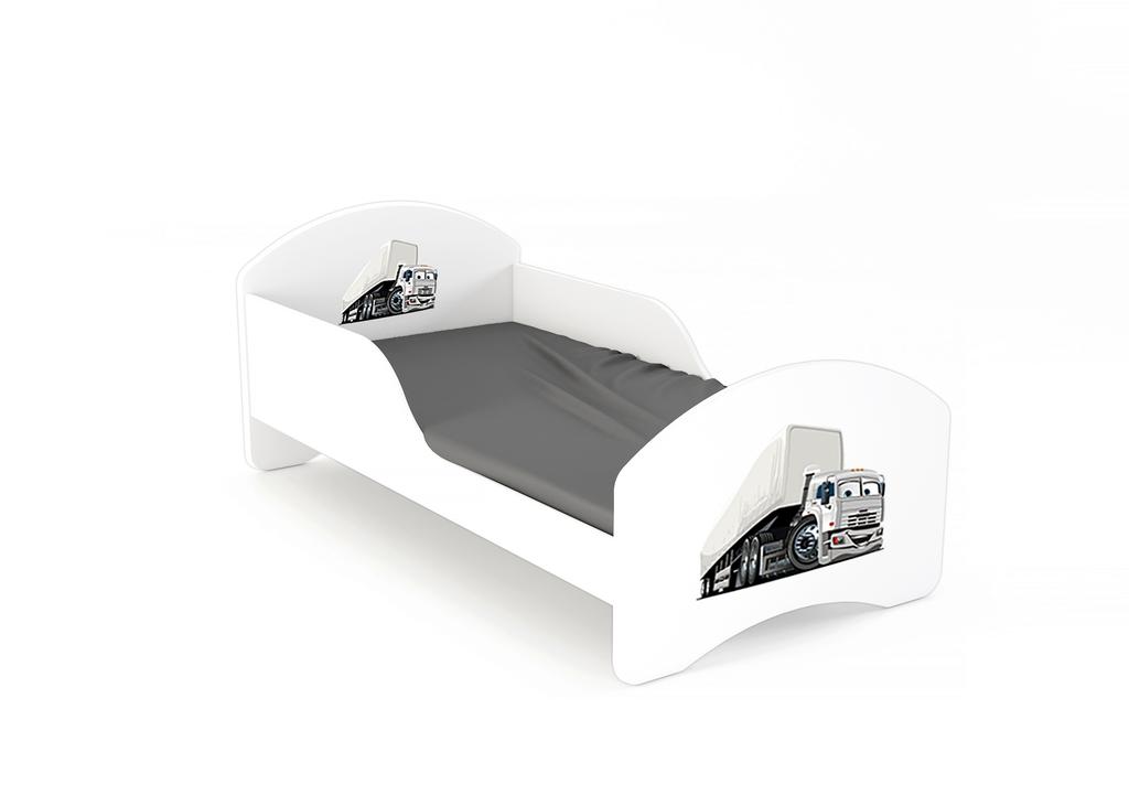 Детская кровать Leo2 160x70 Белая