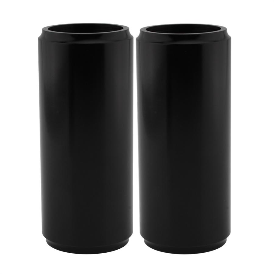 6 шт. Черные чехлы на вилку, комплект крышек для трубок для Softail Breakout FXBR FXBRS 18-21