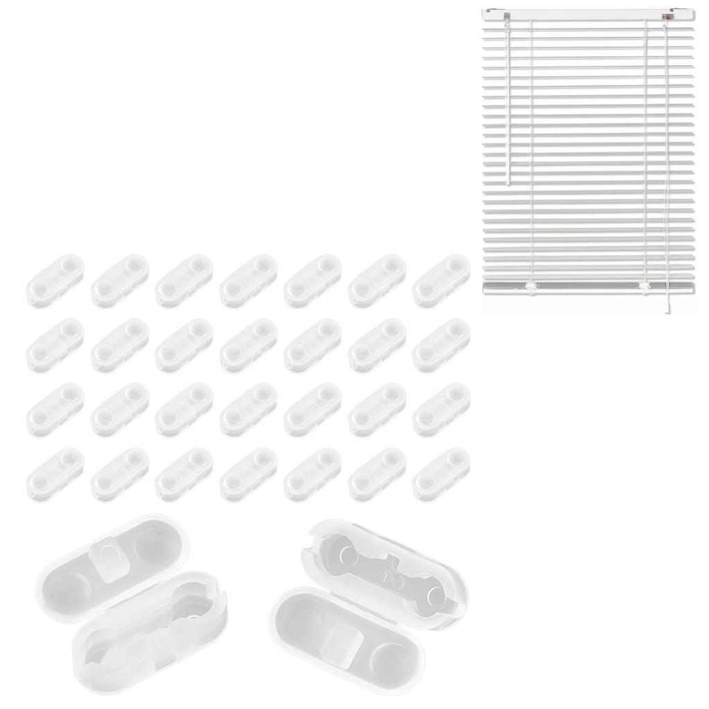 30/300 шт. Прозрачные стопоры для шариковой цепочки для вертикальных жалюзи, регулируемые зажимы для цепочки шторы, запасные части