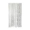 1Pc Door Curtains Vintage Lace Curtain Tulle Room Partition Screen Washable Polyester Home Decoration Clear Privacy