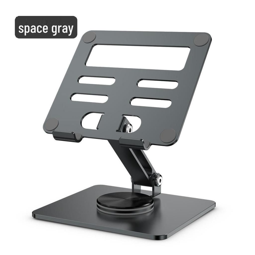 Вращающаяся на 360° металлическая подставка для планшета и телефона, складной настольный держатель для iPad
