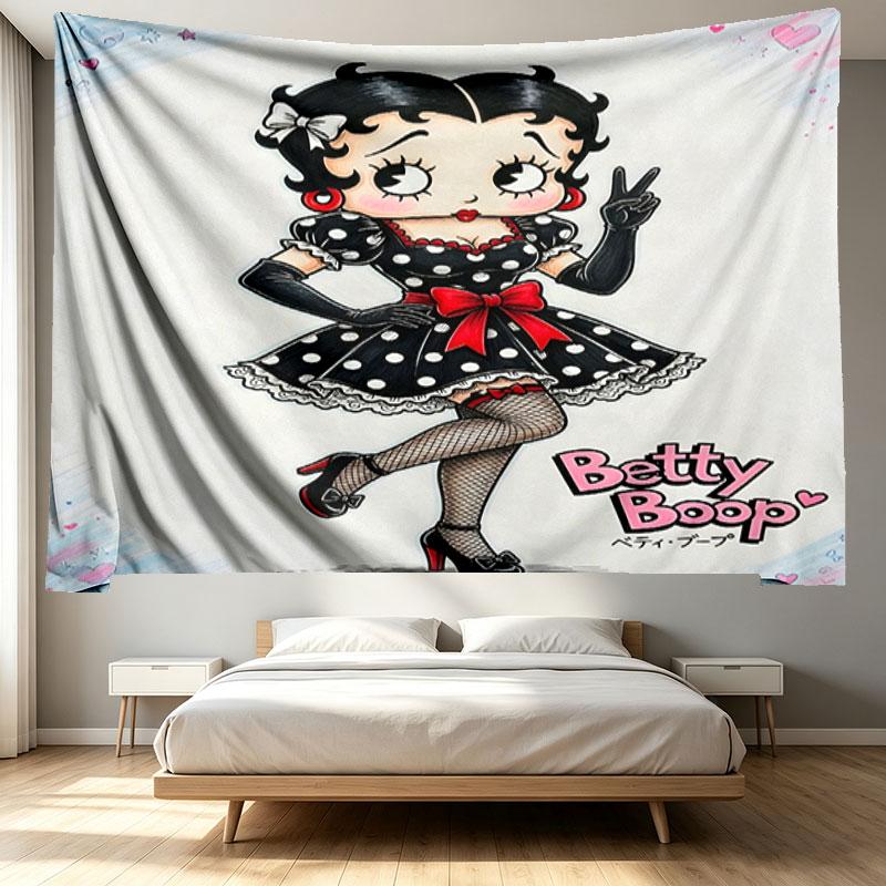 Sexy Doll Print Tapestry - Portable Wall Decor Cloth, for Home, Dorm, Travel, Bedroom, Living Room - Ideal Birthday Housewarming Gift