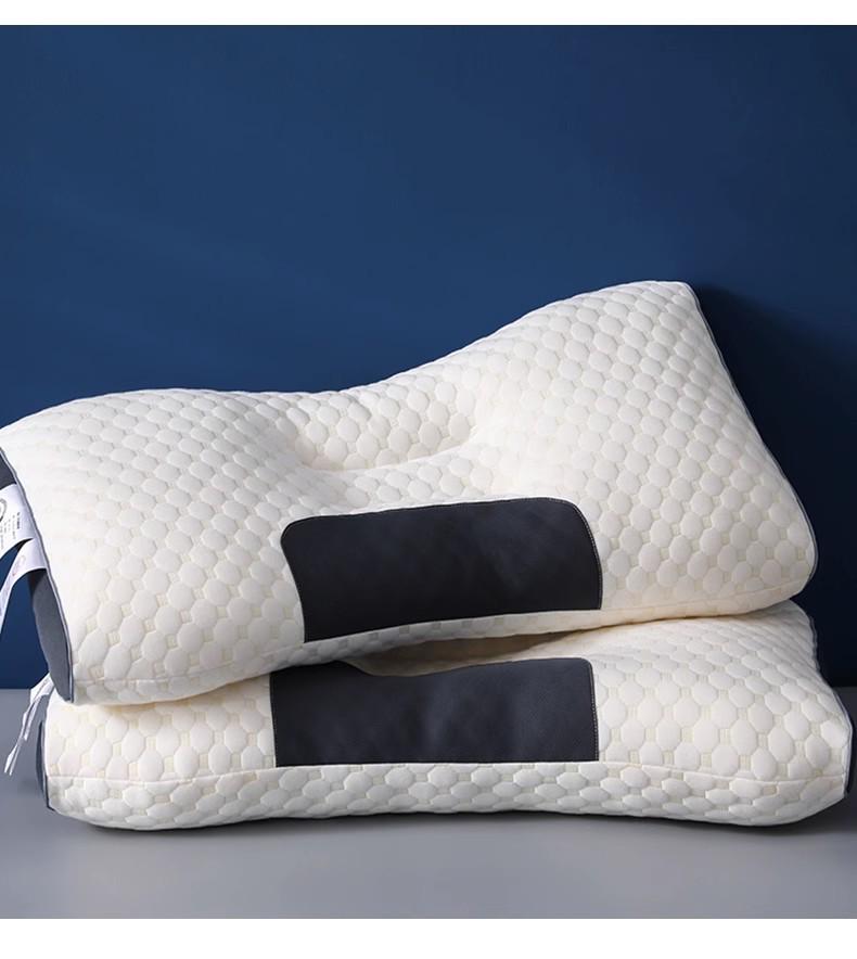 3D Спа Вязаная Хлопковая Массажная Подушка - Помощь для Сна и Поддержка Шеи