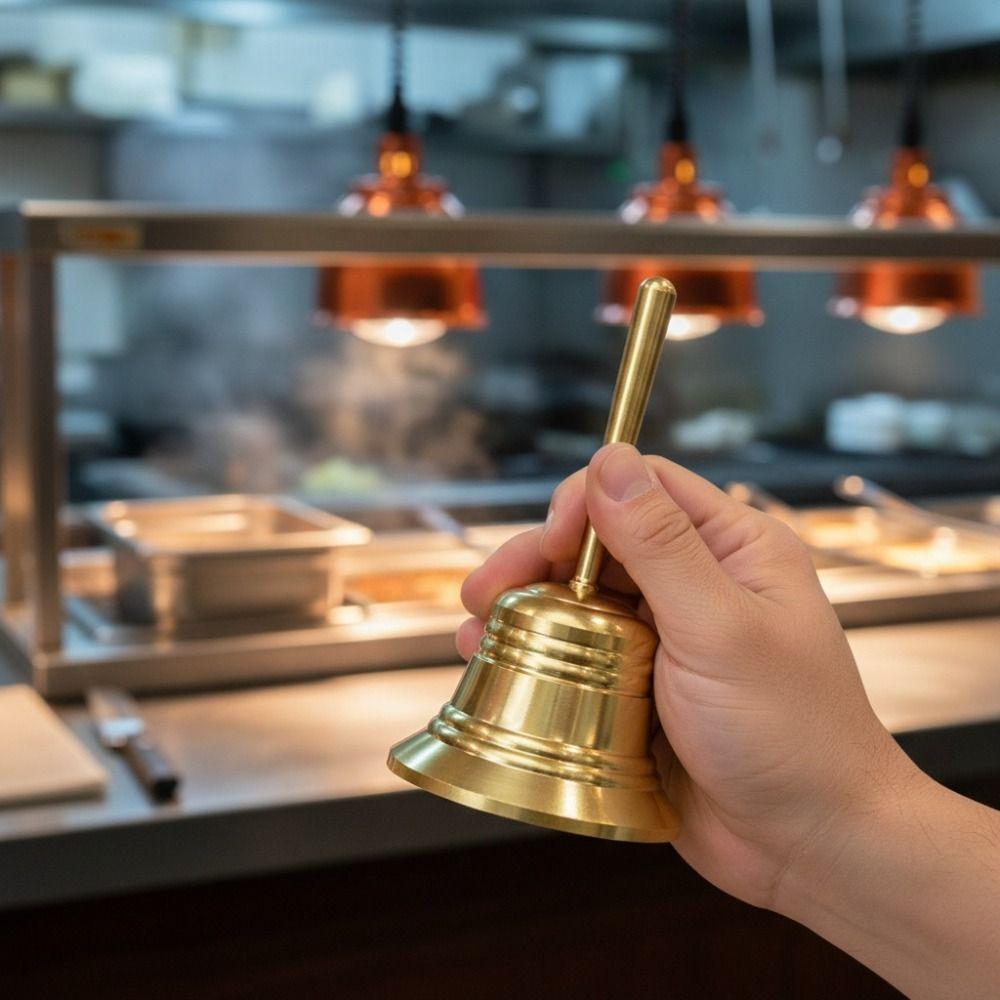 with Bell Clapper Hand Bell Polishing Service Calling Bell Exquisite Dining Bell Reception