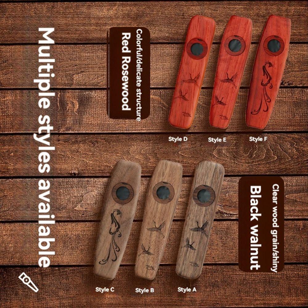 Portable Wind Instrument Creative Musical Instruments Flutes Accompaniment Kazoo  Beginners