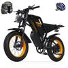 Электровелосипед Coswheel GT20 Max 3000 Вт Внедорожный Электромотоцикл 60 В 40 Ач Двойная Батарея Горный Велосипед Электровелосипед с Широкими Шинами