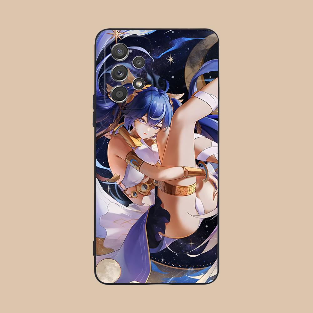 Чехол для телефона Wuthering Waves Luno для Samsung Galaxy A56 55 54 53 52 51 36 35 34 23 16 15 5G Цветной Чехол Чехол Мобильные телефоны Красивый