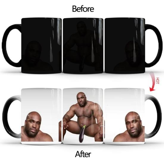 301-400 мл кофейная кружка пищевой класс без BPA термостойкая небьющаяся забавная чашка для напитков чайная кружка для напитков новинка кляп подарок