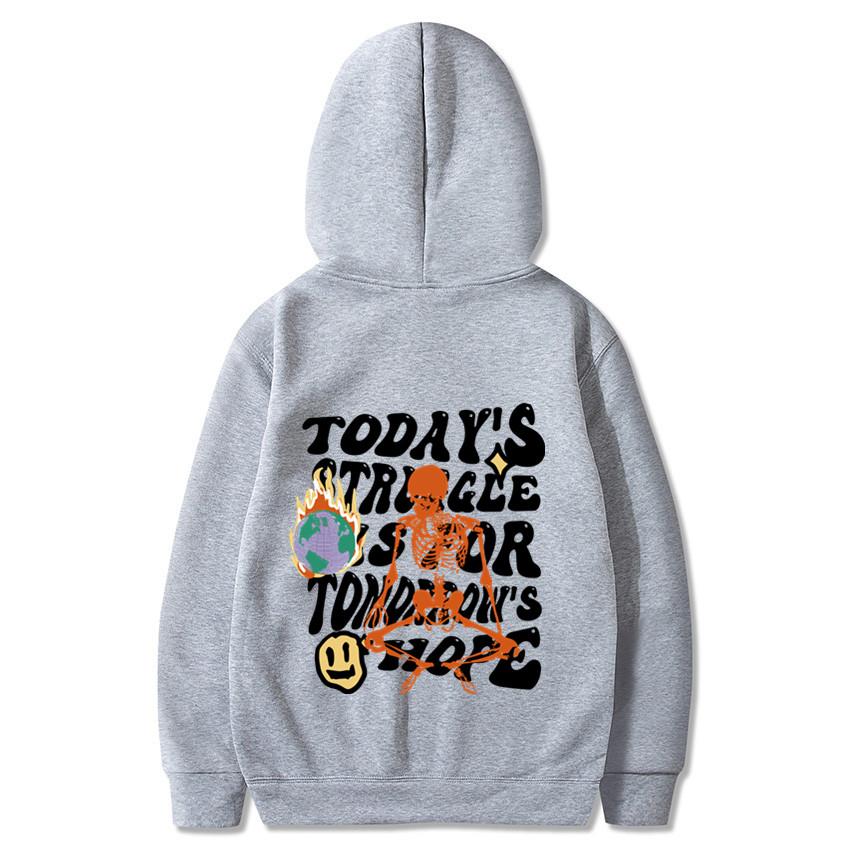 Женские толстовки с капюшоном Oversized Толстовка Y2k Berserk Kanye Hoody Одежда Толстовки с капюшоном с принтом