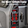 Для CHERY JETOUR Traveler T2 2024 2024 Car Mecha Taillight Frame Подходит для автомобиля Задний фонарь Крышка Автомобильные аксессуары