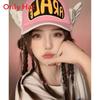 Бейсболка Dr Slump Arale Chan с крыльями, коротким козырьком и защитой от солнца для повседневной носки