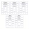 1pc Ring Sizing Card - European & US Size Conversion Chart with Measurement Circumference Guide, Durable Cardboard Jewelry Making Tool
