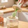 350ML Retractable Seasoning Bottle Leak-proof Spice Container Salt Storage Box  Countertop