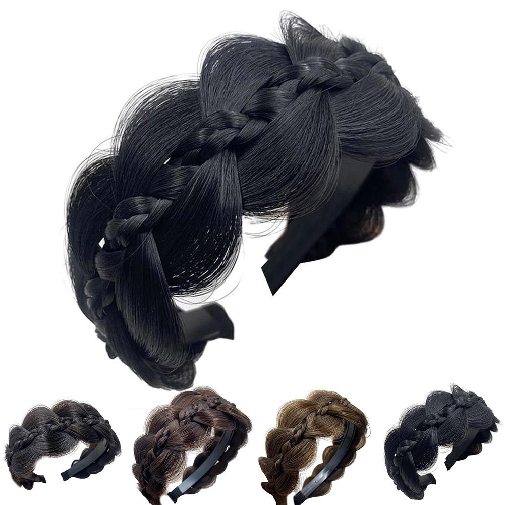 Braids Hairbands Headband Elegant For Women Head Hoop