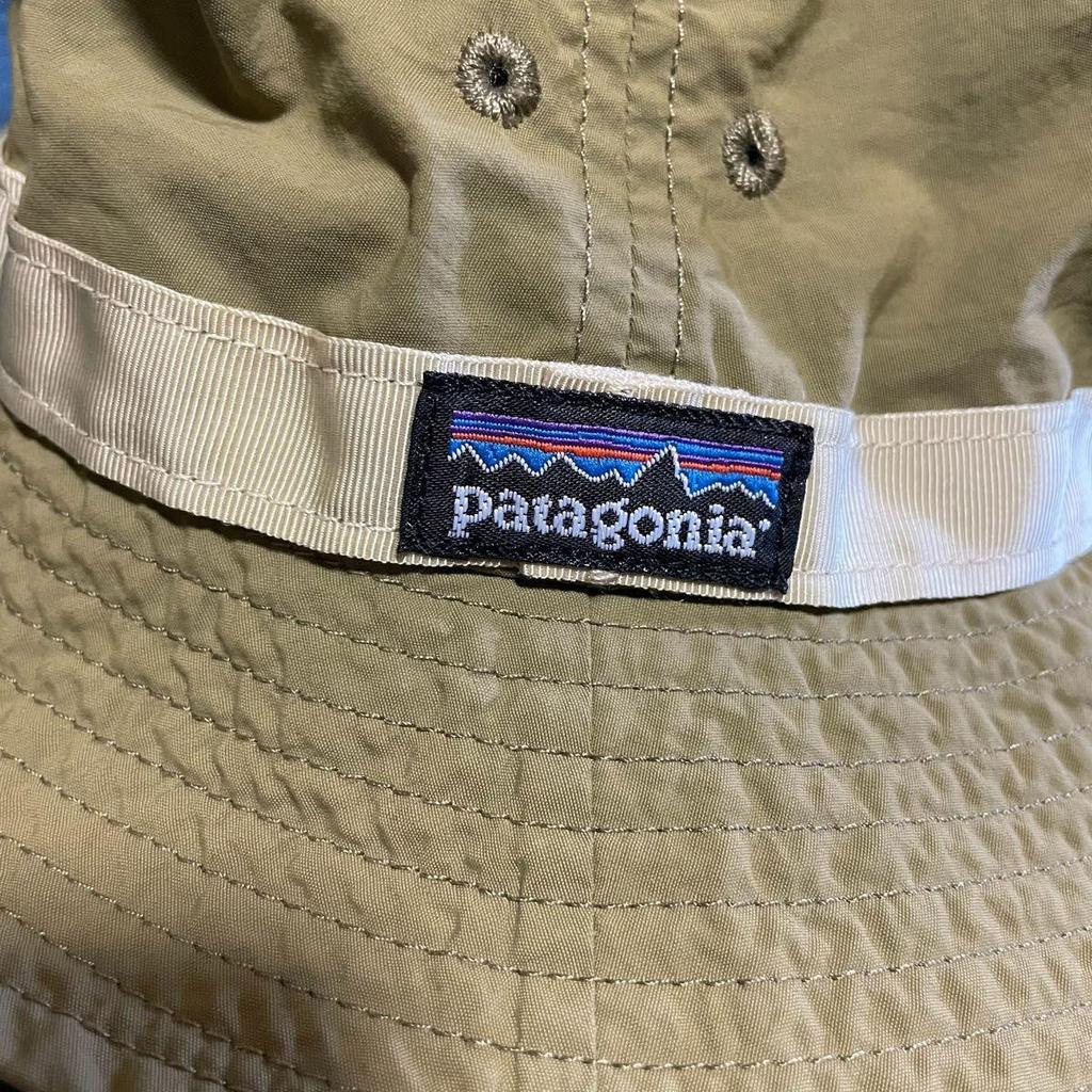 Б/у "Панама Patagonia Хаки M" Patagonia 100% Нейлон Хаки Панама