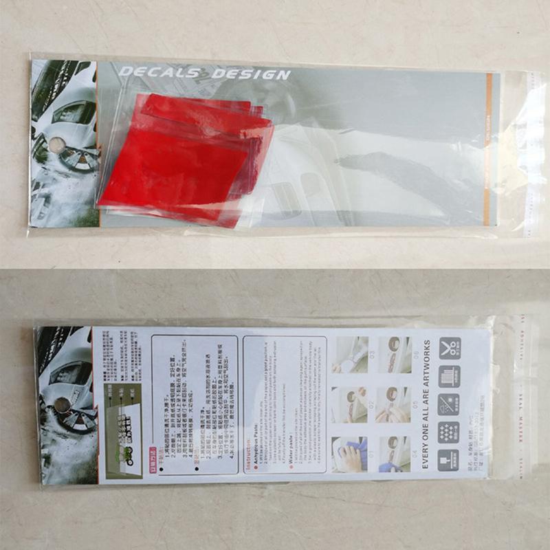 Светоотражающие виниловые наклейки на обод колеса автомобиля, 6 шт., наклейки на колесо автомобиля, аксессуары, наклейка