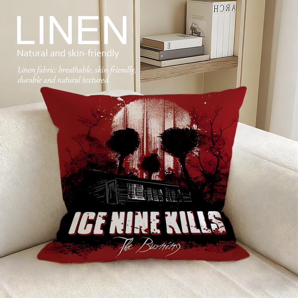 Music Ice Nine Kills Cushion Cover Pillowcase Set Pcs x x Breathable Washable Sofa Cushion Cover