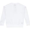 Adidas Logo Print Crew Neck Sweatshirt Women Tops White HD0358